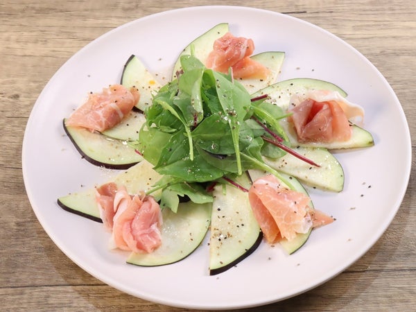 水なすのカルパッチョ